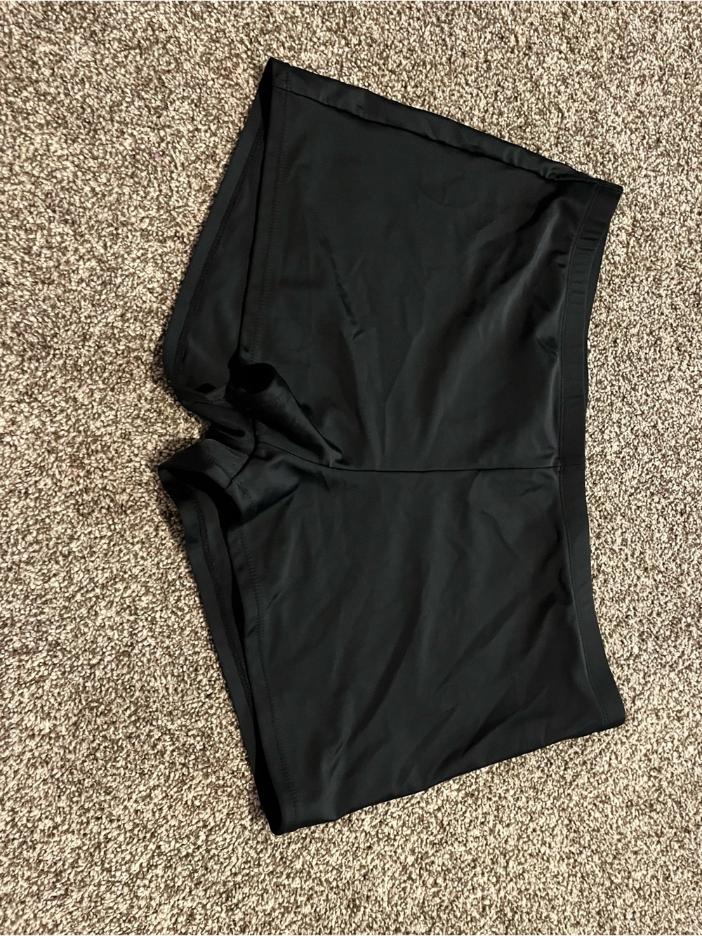 Septangle Black Swim Shorts